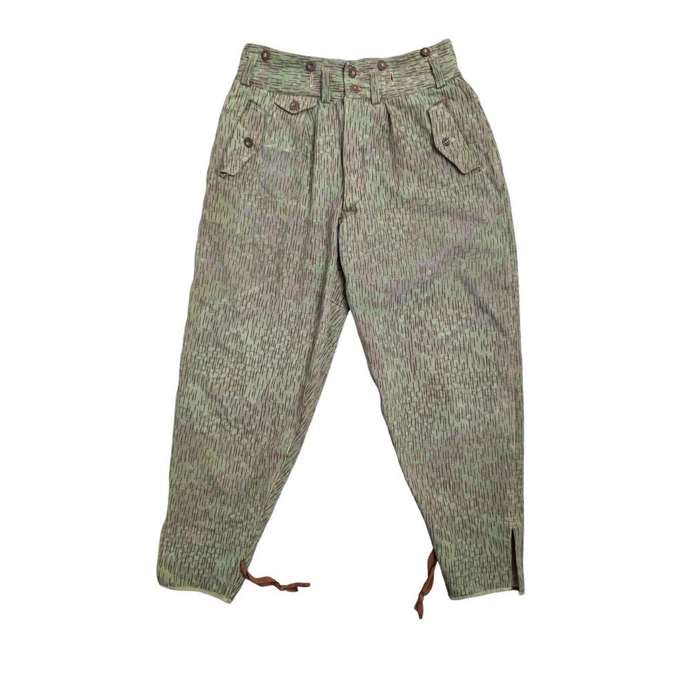 Rare Czech Army M60 / Vz60 Rain Drop Camo Trousers - Medium